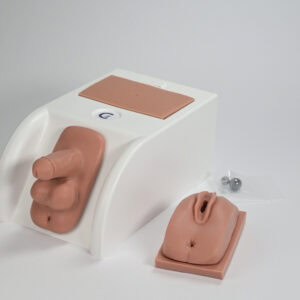 mySim complete urinary training kit in silicone for catheterization and urological skills training