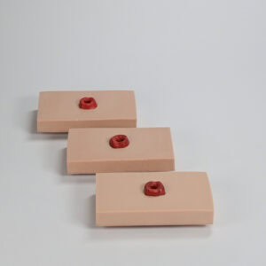 mySim stoma training modules set in foam for clinical skills practice