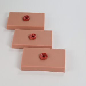 mySim stoma training modules set in silicone for clinical skills practice